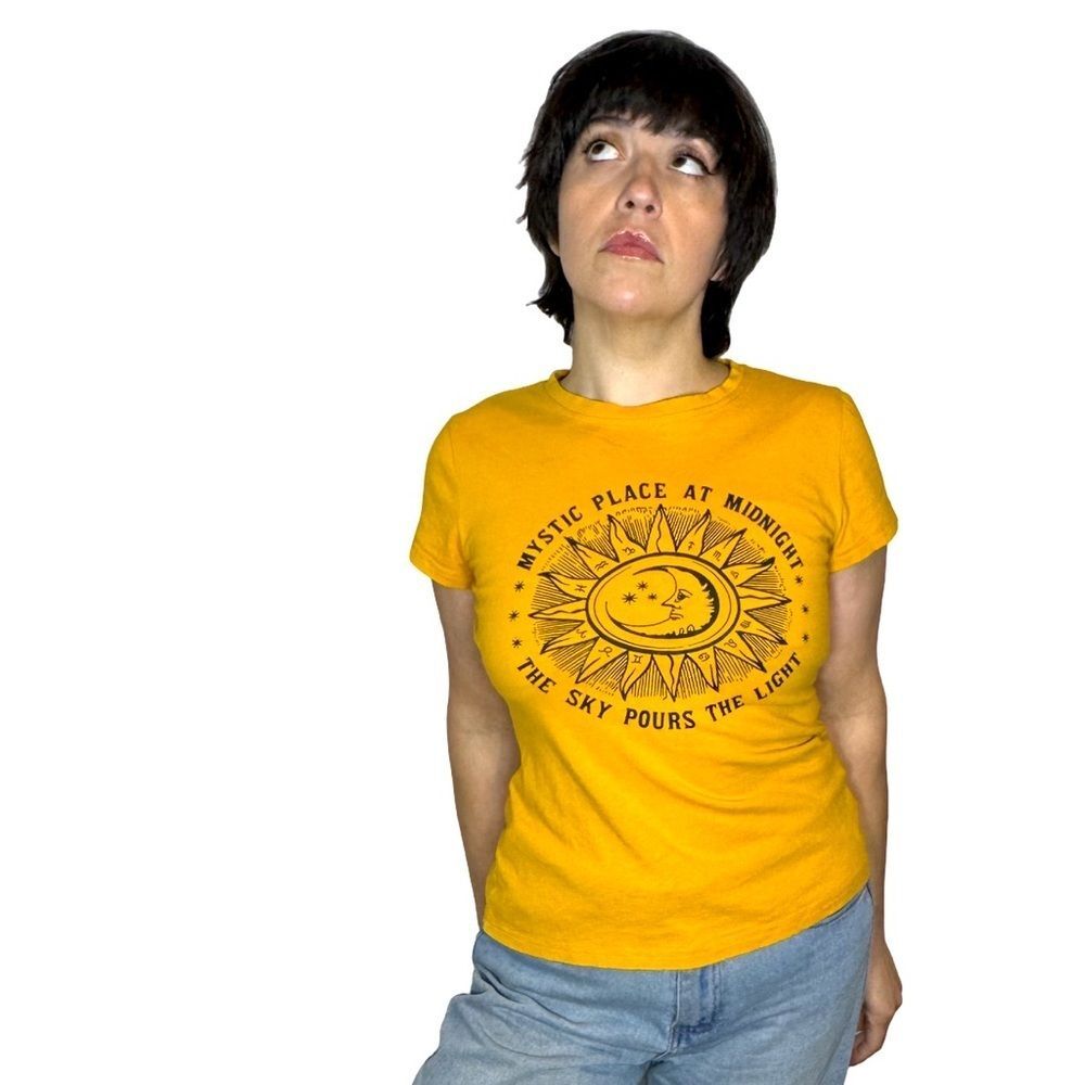 Mystic Place At Midnight- T-Shirt Size Medium